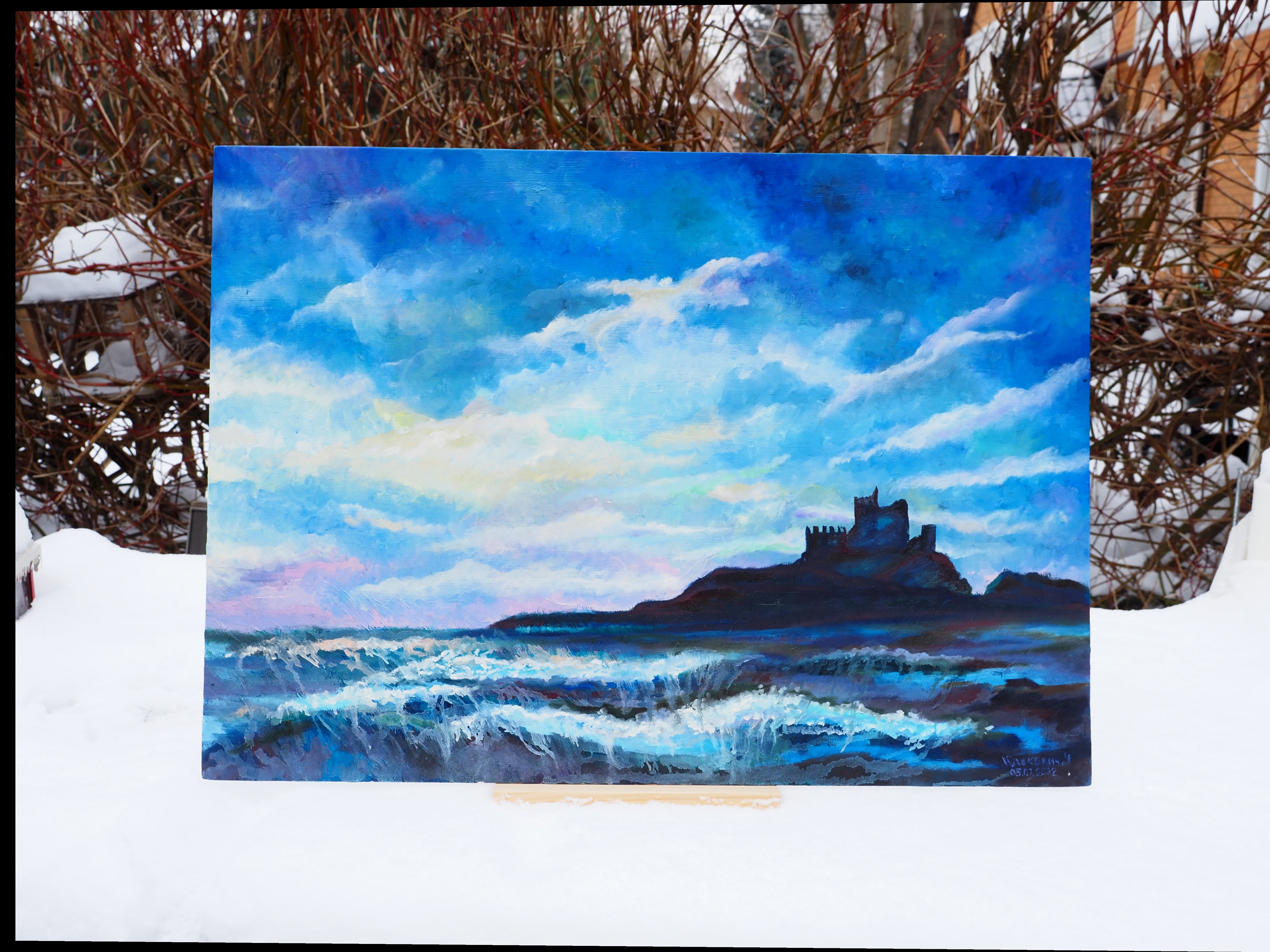 Castle on the island 
