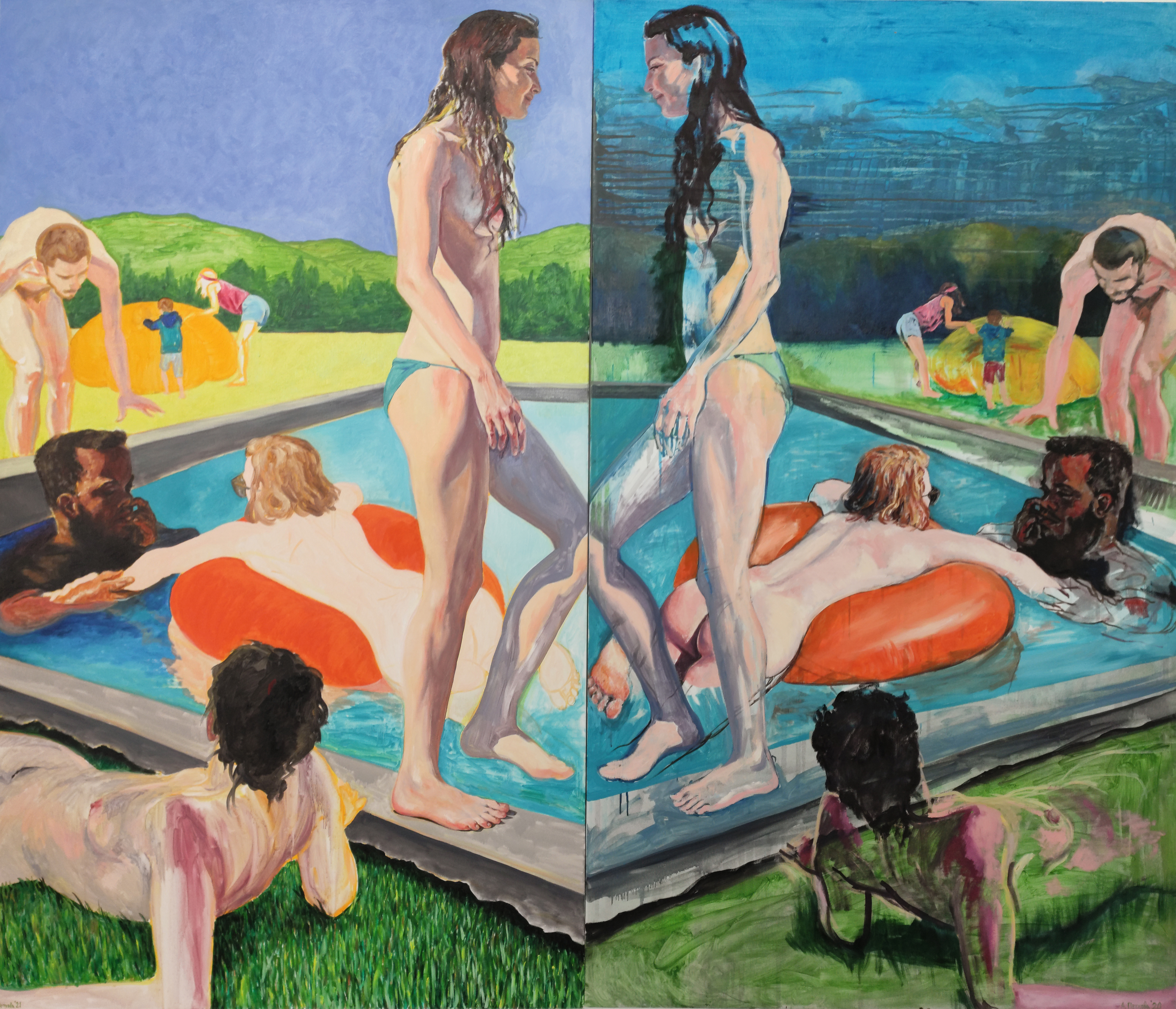 Untitled Diptych